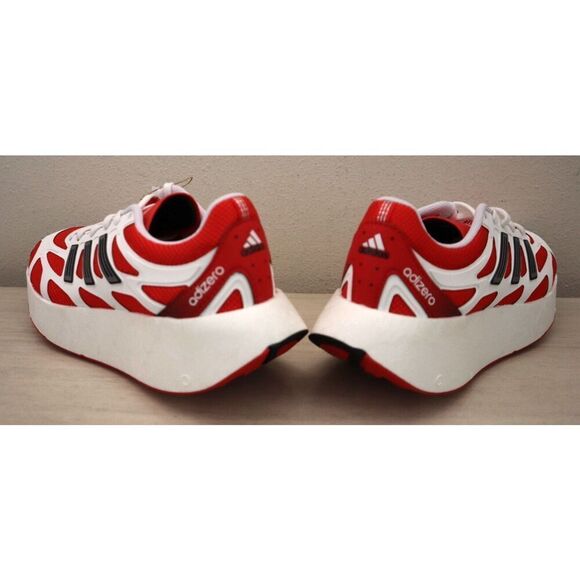 Adidas JI0308 Men's Sz 8 Women's Sz 9 White/Red Adizero Aruku Casual Shoes - Picture 10 of 12